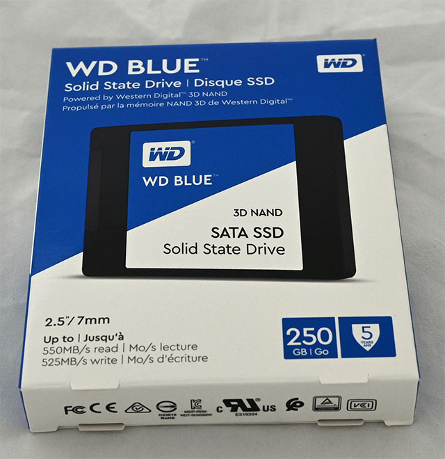 Western digital Solid state drive 250 Gb 